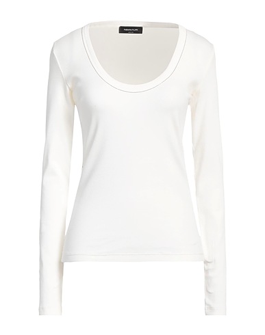 FABIANA FILIPPI T-shirt White 94% Cotton, 6% Elastane