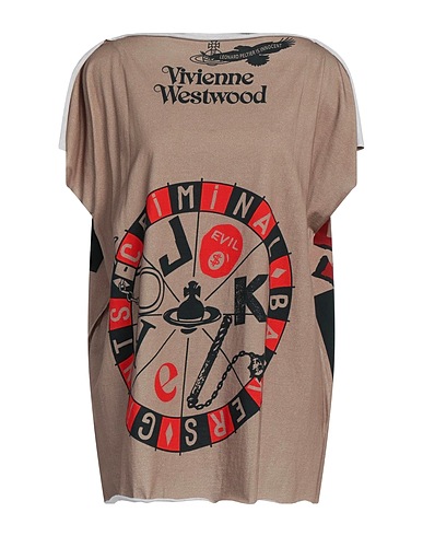 VIVIENNE WESTWOOD T-shirt Beige 100% Cotone