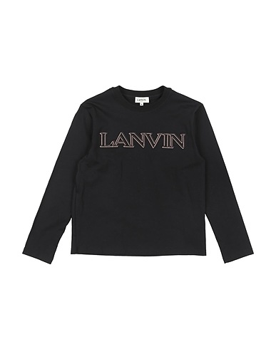 LANVIN T-shirt Black 100% Cotton