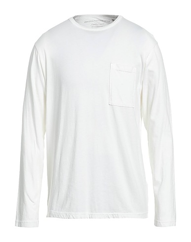 ORIGINAL VINTAGE STYLE Basic T-Shirt White 100% Cotton