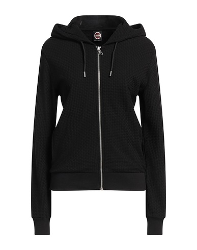 COLMAR Hooded track jacket  Black 100% Cotton