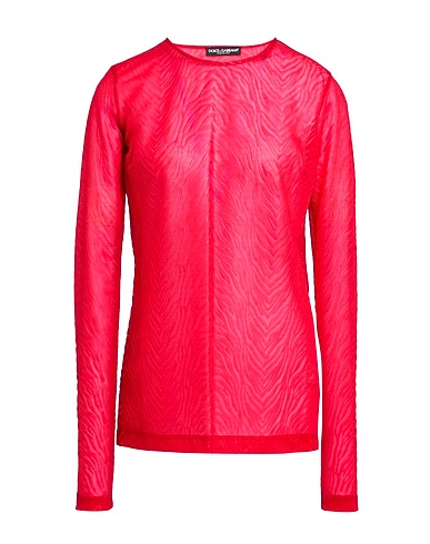 DOLCE&GABBANA Top Red 100% Polyamide