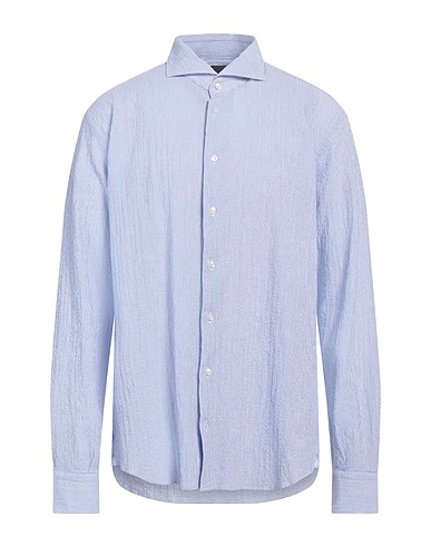 1958 THE SARTORIALIST Camicia a righe Blu chiaro 97% Cotone, 3% Elastan