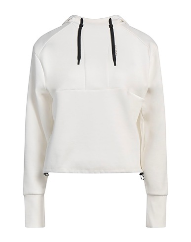 COLMAR Hooded track jacket  White 95% Polyester, 5% Elastane