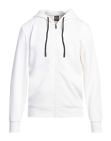COLMAR Hooded sweatshirt White 52% Polyester, 48% Cotton
