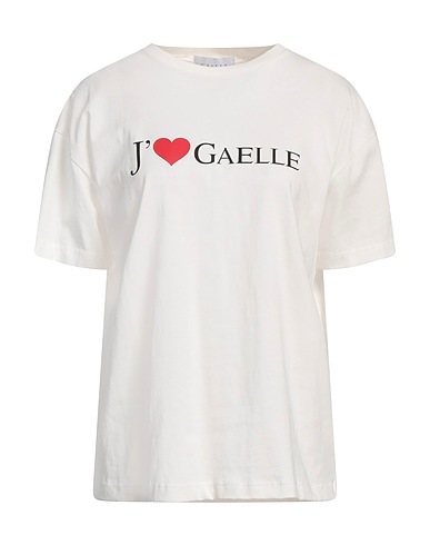 GAëLLE Paris T-shirt Off white 100% Cotton