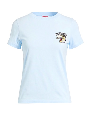 KENZO T-shirt Sky blue 100% Cotton