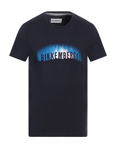 BIKKEMBERGS T-Shirt Nachtblau 95% Baumwolle, 5% Elastan