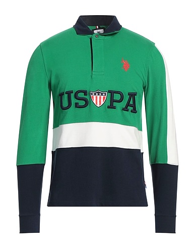 U.S.POLO ASSN. Poloshirt Grün 100% Baumwolle