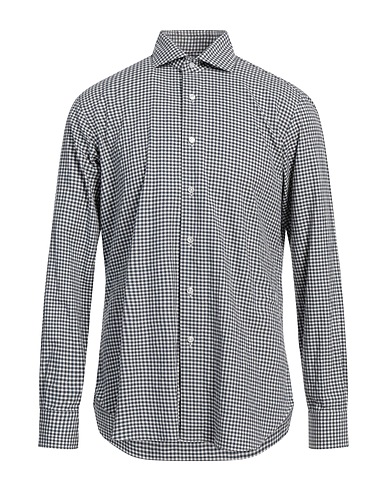 BARBA Napoli Checked shirt CULTO BLU NAVY 100% Cotton