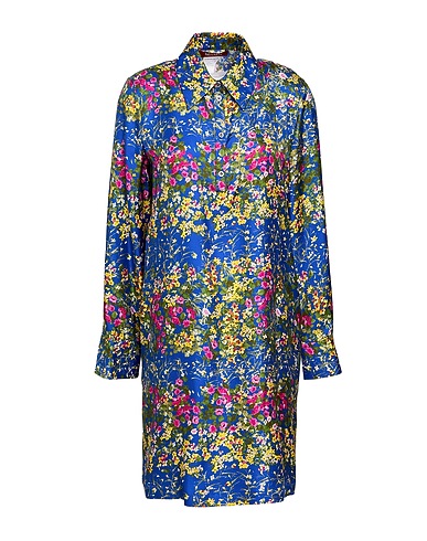 MAX MARA STUDIO Shirt dress Blue 100% Silk