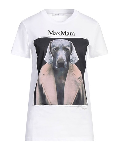 MAX MARA T-shirt White 100% Cotton