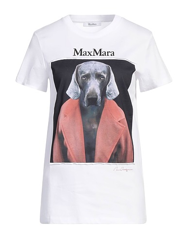 MAX MARA T-shirt White 100% Cotton