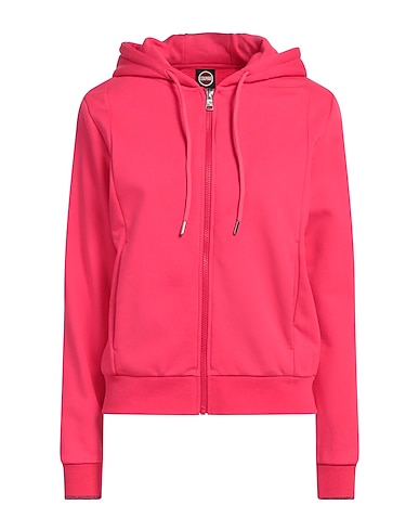 COLMAR Hooded track jacket  Magenta 65% Cotton, 35% Polyester