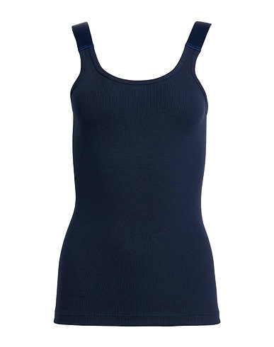 HELMUT LANG Vest Midnight blue 95% Modal, 5% Elastane