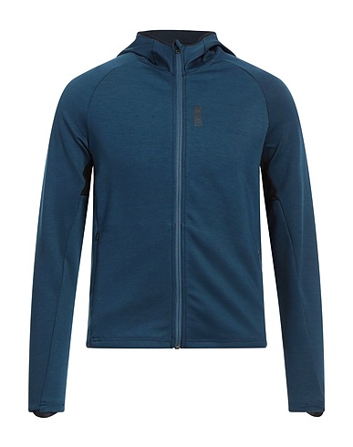COLMAR Hooded sweatshirt Blue 95% Polyester, 5% Elastane, Polyamide