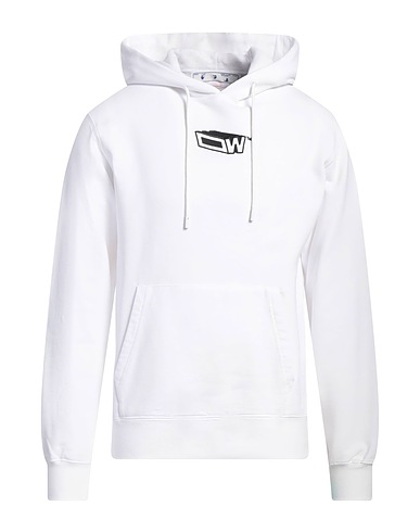 OFF-WHITE™ Hooded track jacket  White 100% Cotton