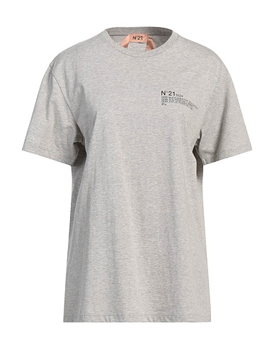 N°21 T-shirt Grigio 100% Cotone