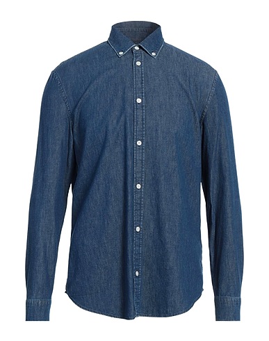 DONDUP Denim shirt Blue 100% Cotton