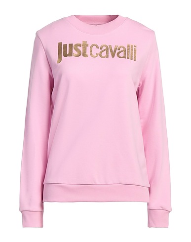JUST CAVALLI Sweatshirt Pink 100% Cotton, Elastane
