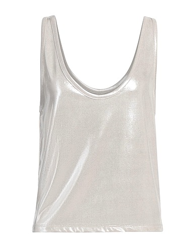 SEVENTY VENEZIA Top Silver 95% Polyester, 5% Elastane