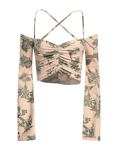 ANIYE BY Top Beige 82% Polyester, 18% Elastane