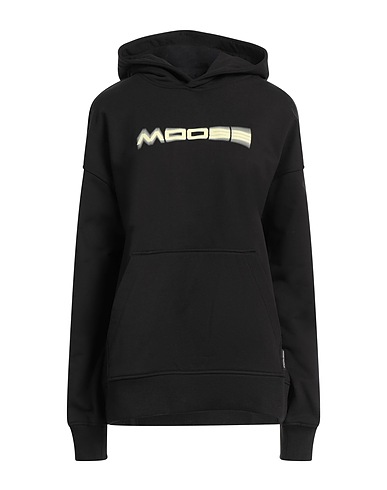 MOOSE KNUCKLES Felpa Nero 100% Cotone