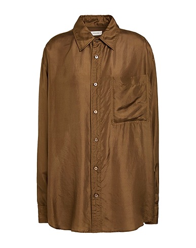 LEMAIRE Silk shirts & blouses Khaki 100% Silk
