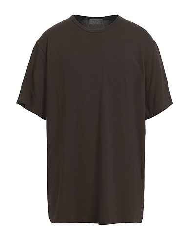 YOHJI YAMAMOTO POUR HOMME T-shirt Verde militare 100% Cotone