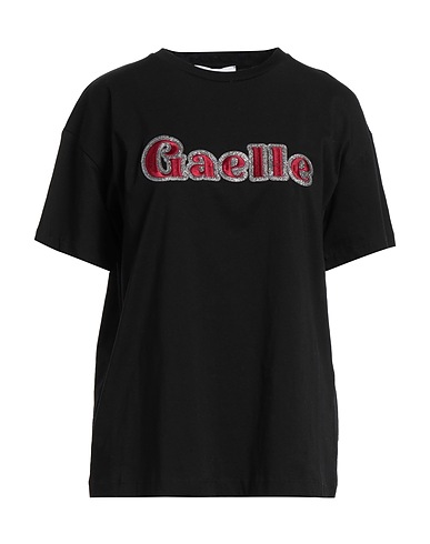 GAëLLE Paris T-Shirt Schwarz 100% Baumwolle