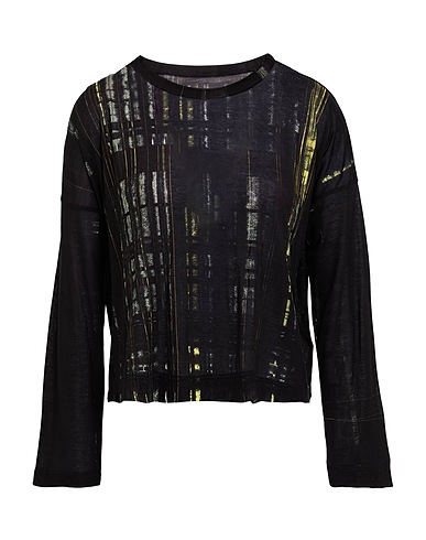 Y'S YOHJI YAMAMOTO T-shirt Black 100% Rayon