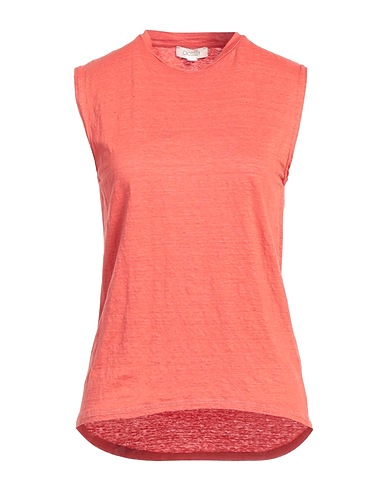 CROSSLEY T-shirt Corallo 96% Lino, 4% Elastan