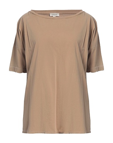 CROSSLEY T-shirt Cammello 100% Cotone