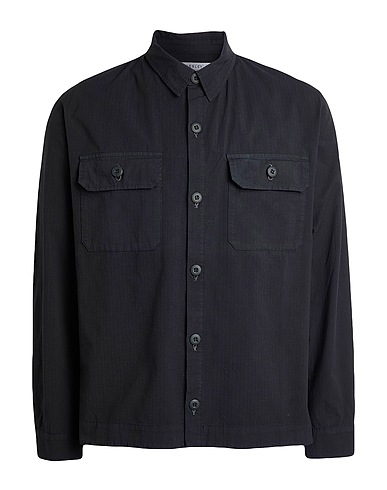 CROSSLEY Solid colour shirt 98% Cotton, 2% Elastane