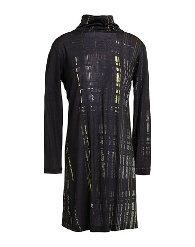 Y'S YOHJI YAMAMOTO Sheath dress Black 100% Rayon