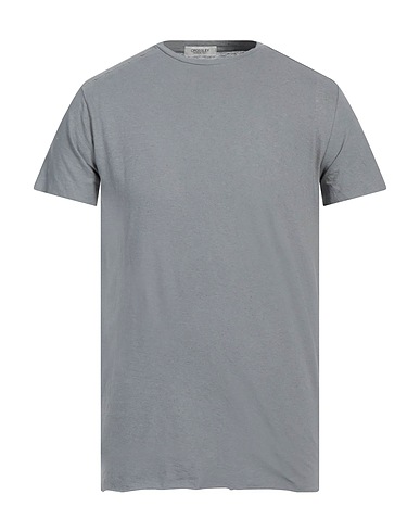 CROSSLEY T-shirt Grigio 75% Cotone, 25% Lino