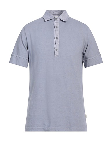 CROSSLEY Polo shirt Lilac 70% Cotton, 30% Linen