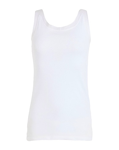 MAX&Co. Canotta MOLFETTA
 Bianco 100% Cotone