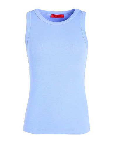 MAX&Co. Vest FRAGOLA
 Light blue 95% Cotton, 5% Elastane