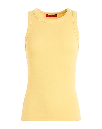 MAX&Co. Vest FRAGOLA
 Pastel yellow 95% Cotton, 5% Elastane