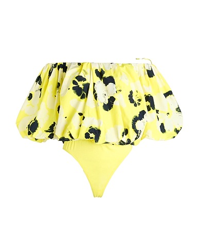 ESSENTIEL ANTWERP TOPWEAR Yellow 51% Recycled polyester, 49% Polyester