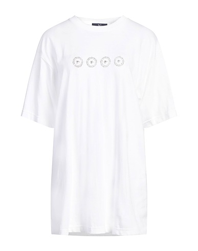 Y'S YOHJI YAMAMOTO Oversize-T-Shirt White 100% Cotton