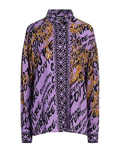 VERSACE JEANS COUTURE Camicie  e bluse fantasia Malva 100% Viscosa