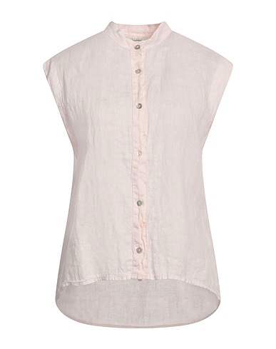 CROSSLEY Linen shirt Light pink 100% Linen