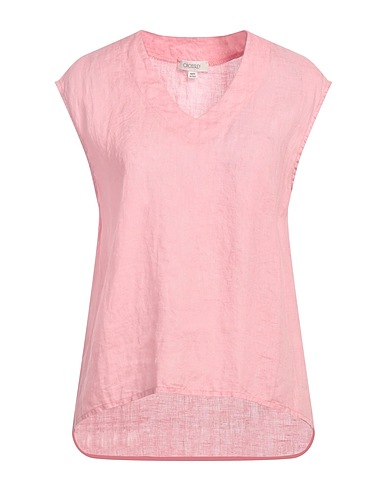 CROSSLEY Top Antique rose 100% Linen