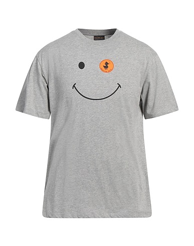 SAVE THE DUCK T-shirt Grigio chiaro 100% Cotone organico