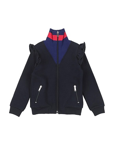 GUCCI Sweatshirt Midnight blue 100% Cotton, Polyamide, Viscose, ECONYL®, Metallic fiber