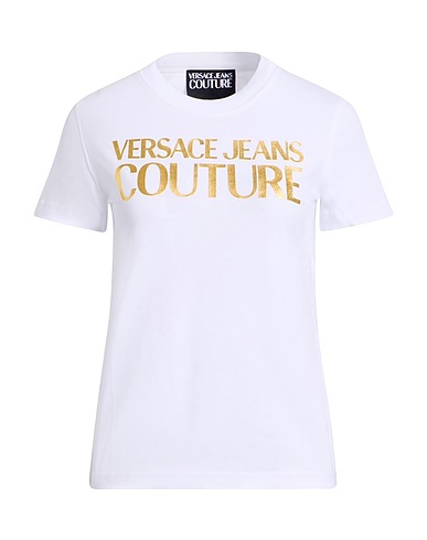 VERSACE JEANS COUTURE T-shirt White 100% Cotton
