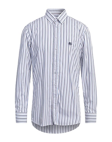 ETRO Camicia a righe Blu chiaro 100% Cotone