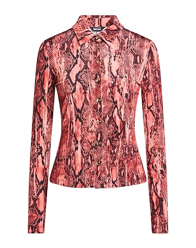 JUST CAVALLI Shirts ROSA 90% Viscose, 10% Elastane